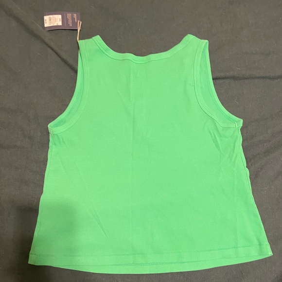 Lime green universal threads tank top cropped - Picture 2 of 2